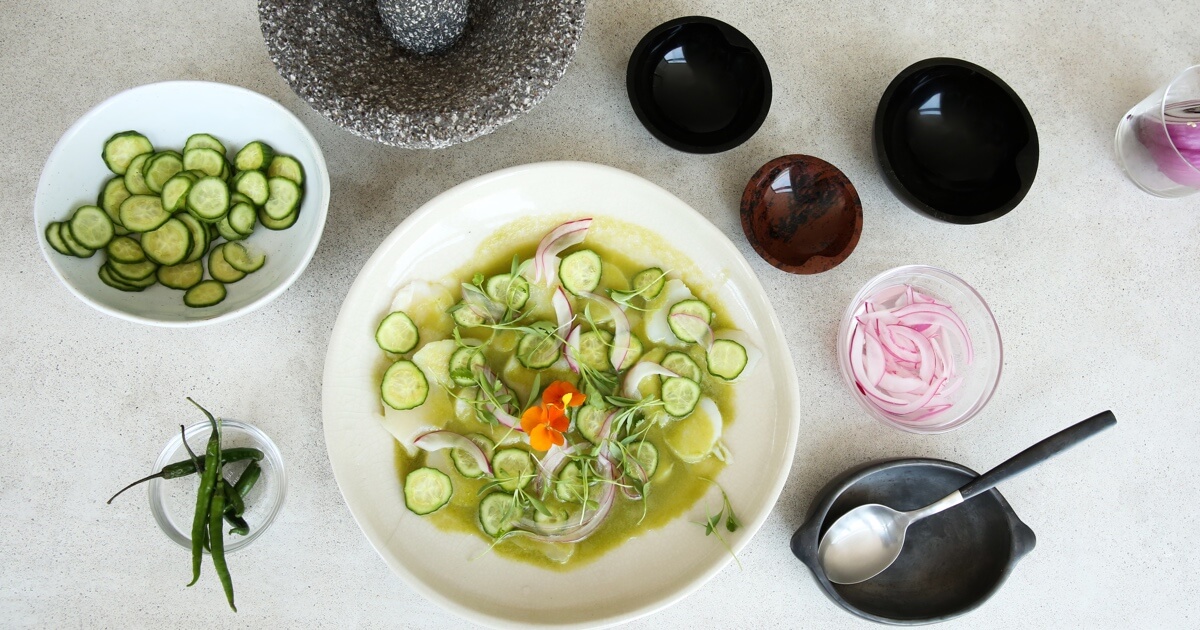 Scallop Aguachile - Frida Escobedo