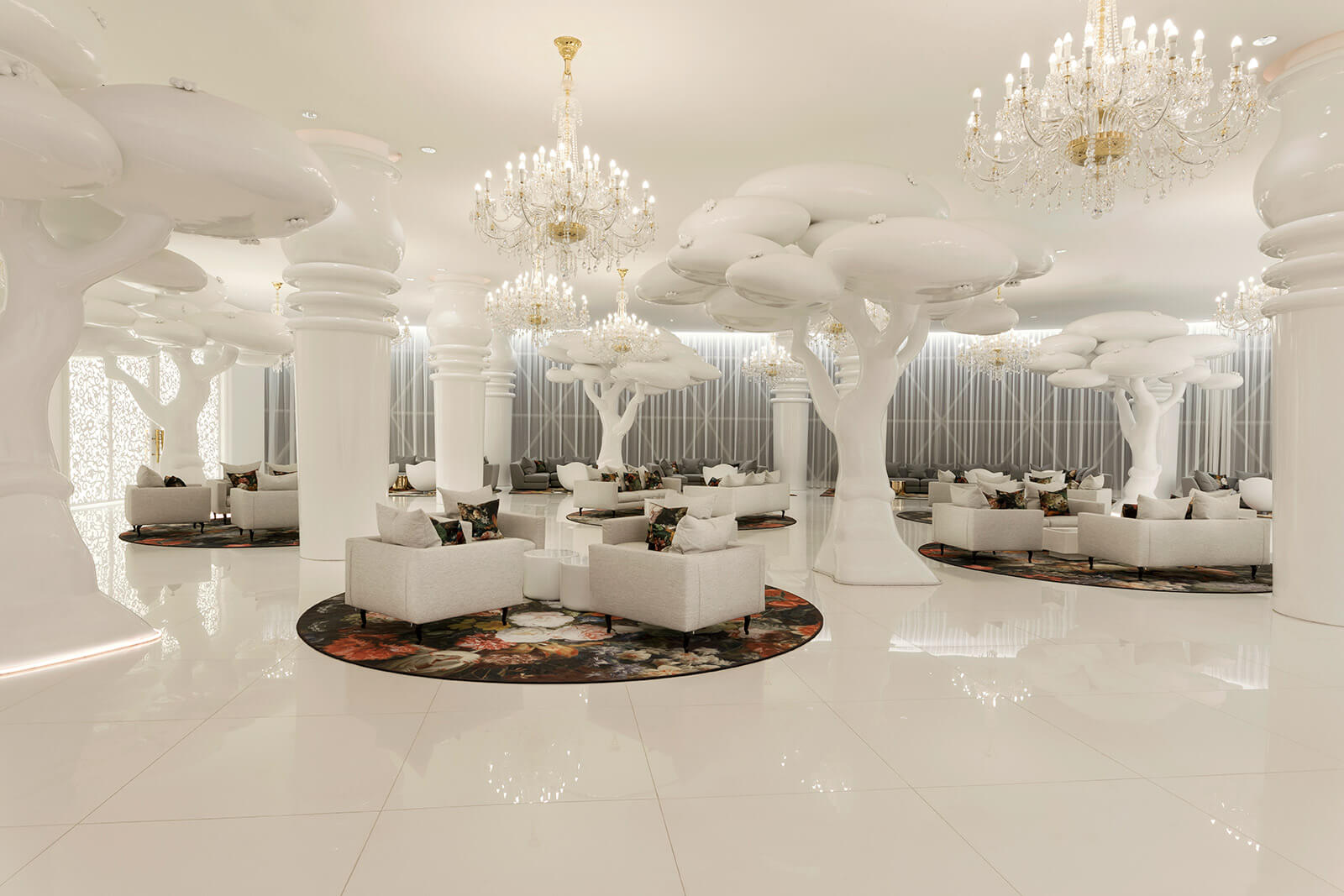 Marcel Wanders' theatrical interiors for Qatar's Mondrian Doha