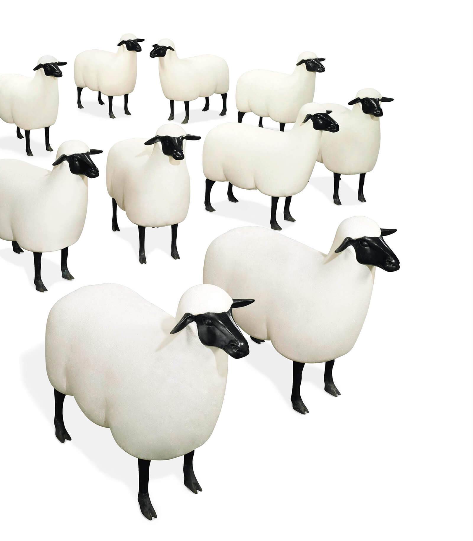 François-Xavier Lalanne, 'Mouton de Pierre', 1979. (Estimate $600,000 - $900,000. Sold for $7,474,500 in December 2011 at Christie's) COURTESY: © 2011 Christie's Images Limited