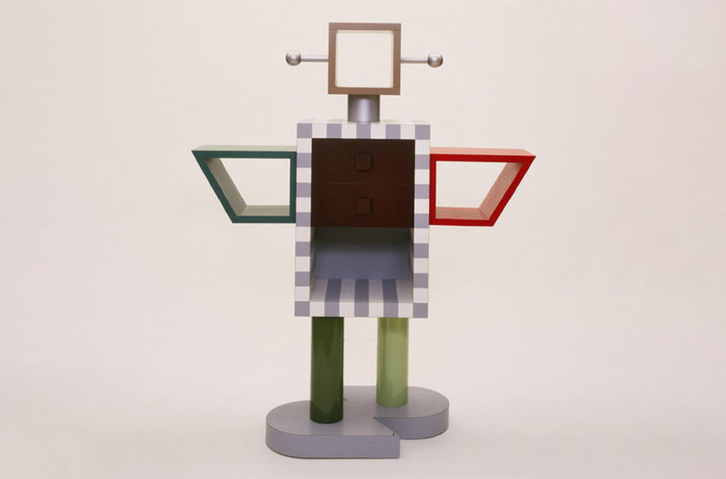 ‘Ginza Robot’ cabinet, 1982 by Adrian Madlener