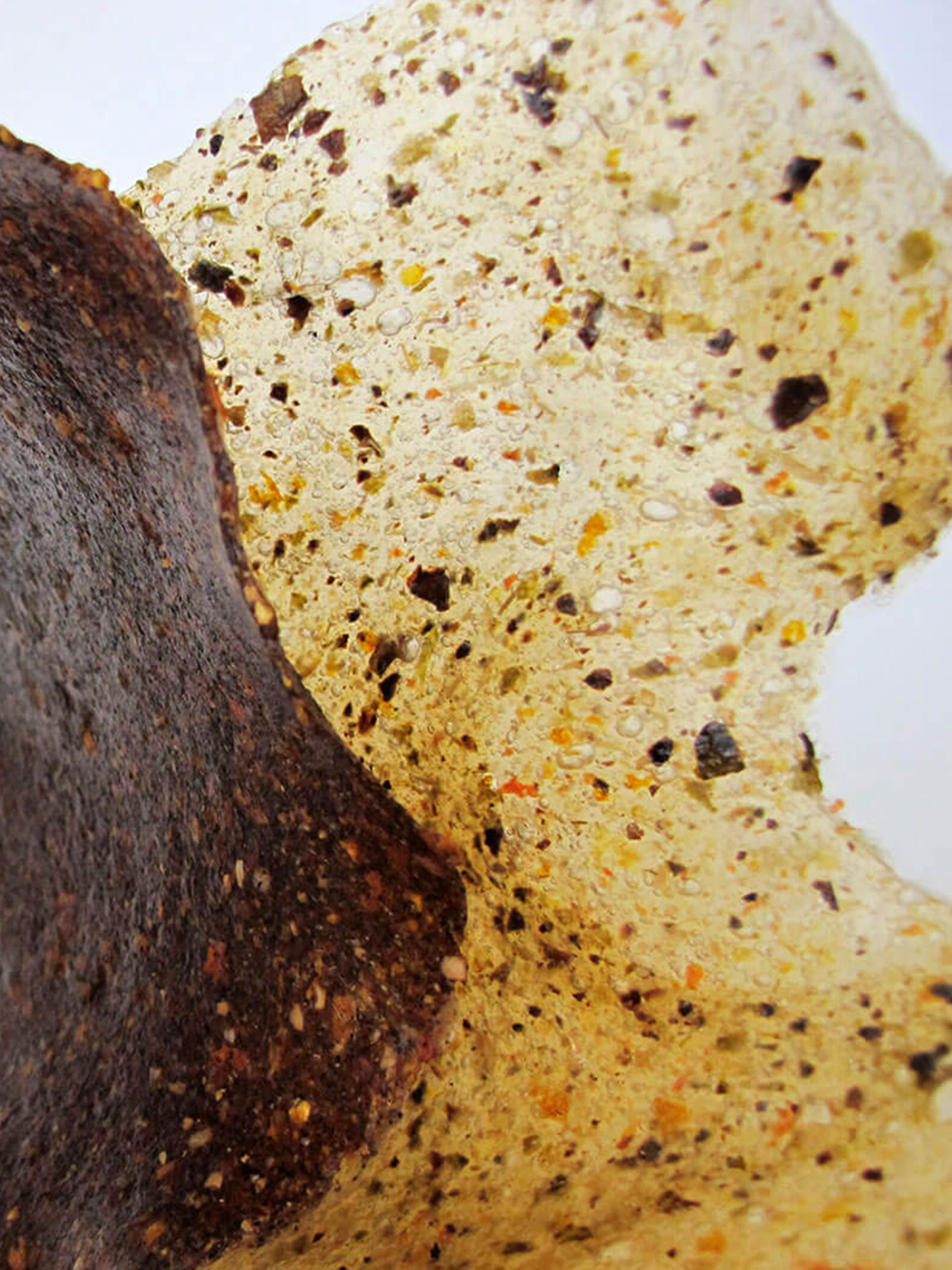 Hannah Skevington, 'Wasted I' lighting fixture, 2020 (detail using natural light). COURTESY: Hannah Skevington