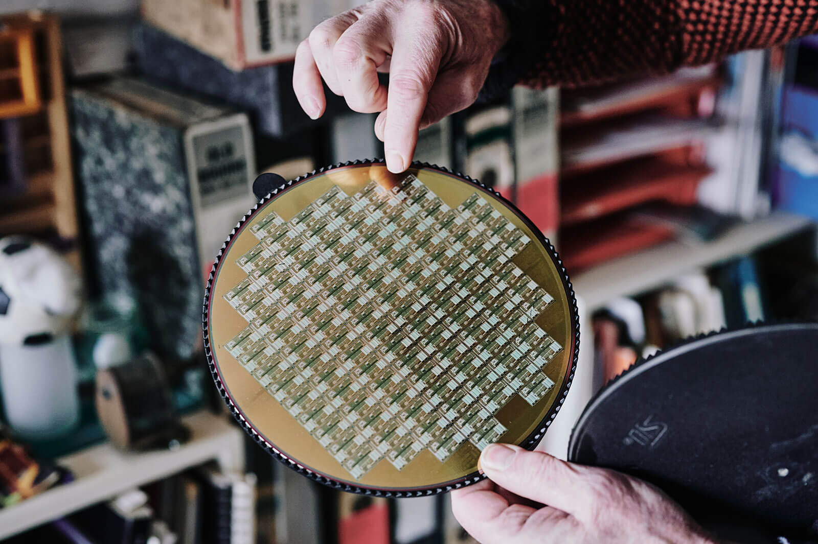 Computer circuit board PHOTOGRAPH: Sarah Weal