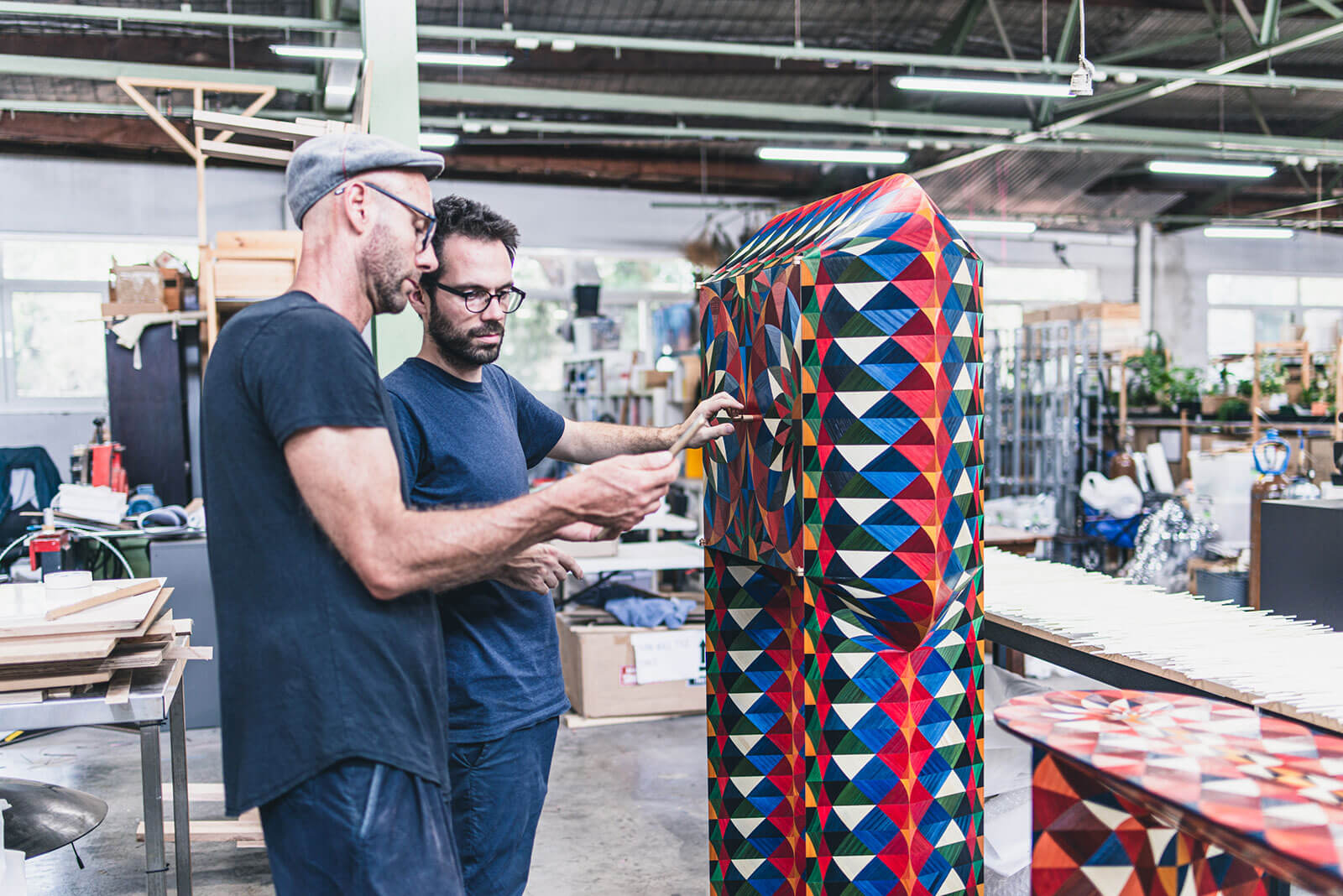 Adam Goodrum (left) and Arthur Seigneur (right) COURTESY: Adam&Arthur
