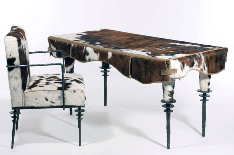 ‘Rodéo’ desk and chair, 1989-90 by TDE Editorial Team