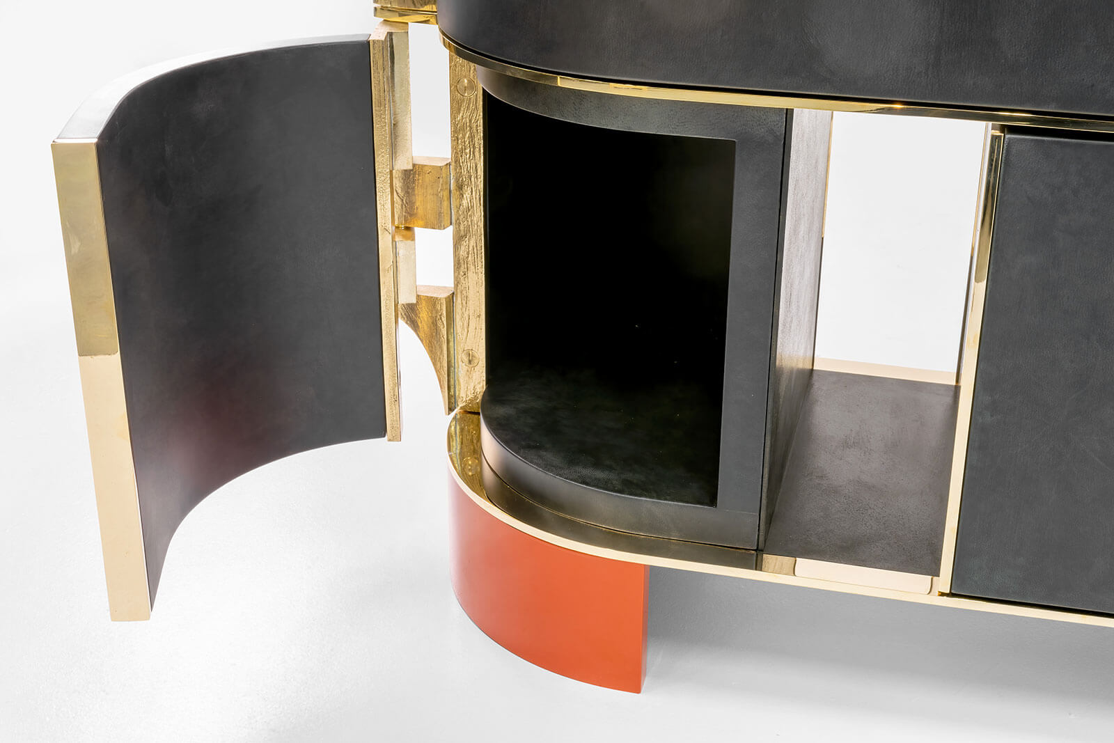 Achille Salvagni, 'Indore' cabinet, 2020 (detail) COURTESY: Achille Salvagni