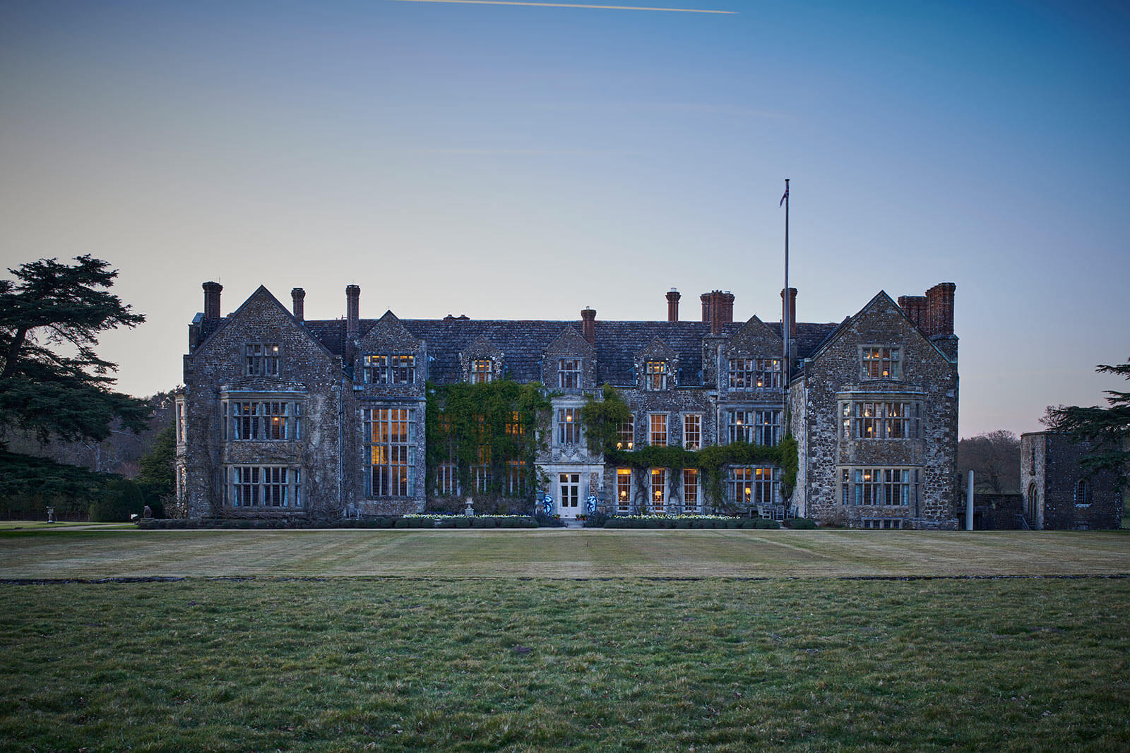 Garden and exterior of Parham House, West Sussex COURTESY: Adrian Sassoon