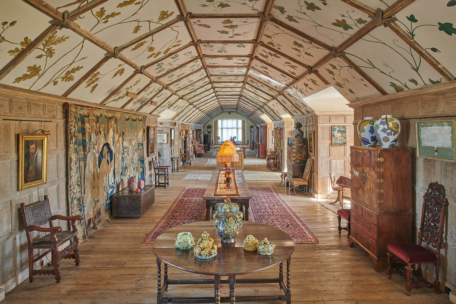 The Long Gallery, Parham House COURTESY: Adrian Sassoon