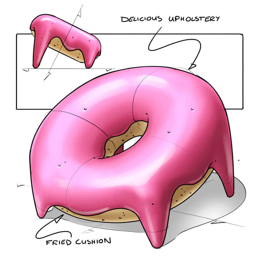 Nicholas Baker, 'Donut Chair #067', 2018 COURTESY: Nicholas Baker