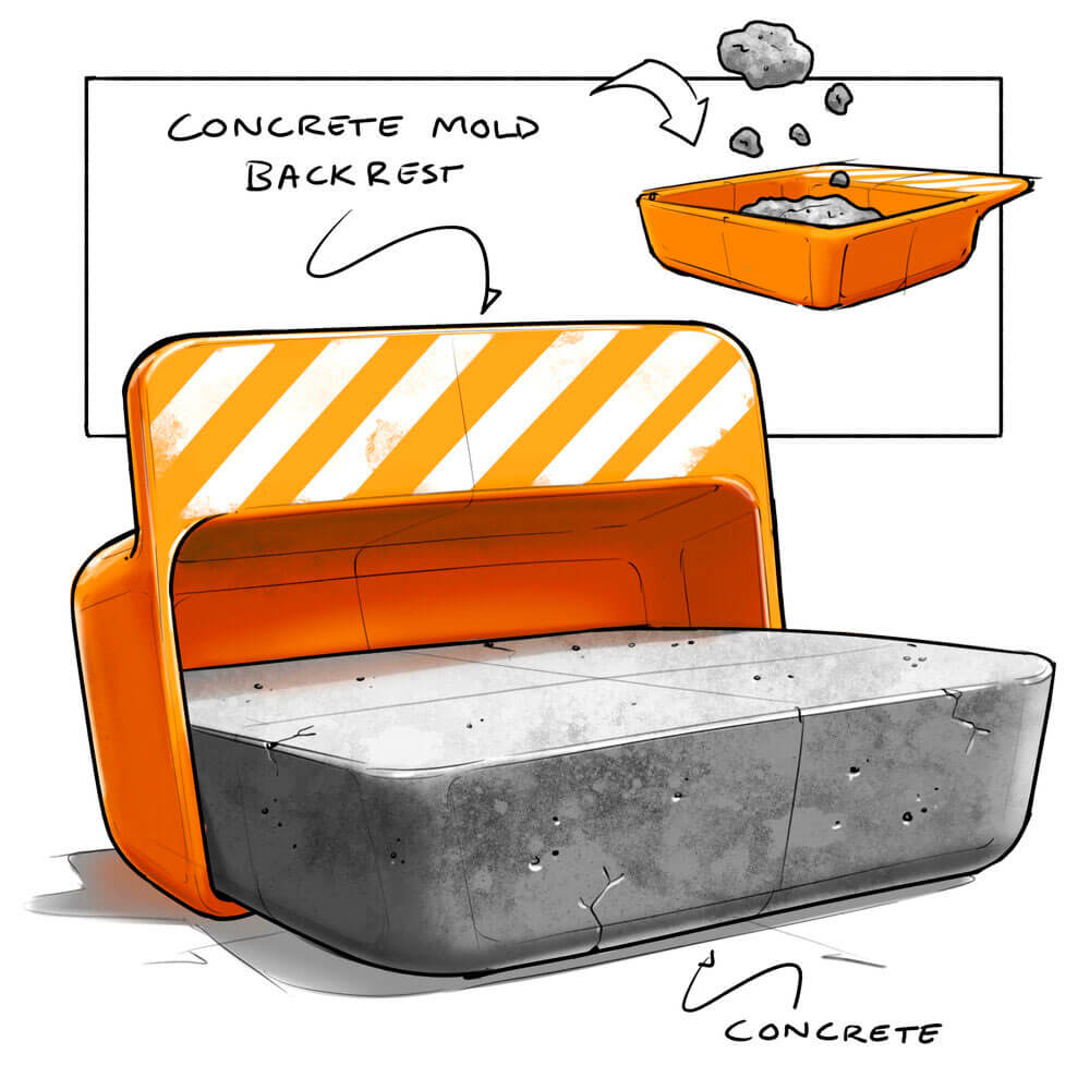 Nicholas Baker, 'Construction Chair #087', 2018 COURTESY: Nicholas Baker