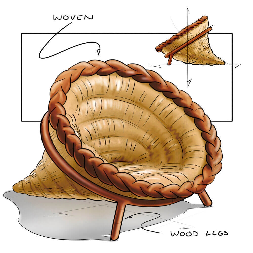 Nicholas Baker, 'Cornucopia Chair #092', 2018 COURTESY: Nicholas Baker