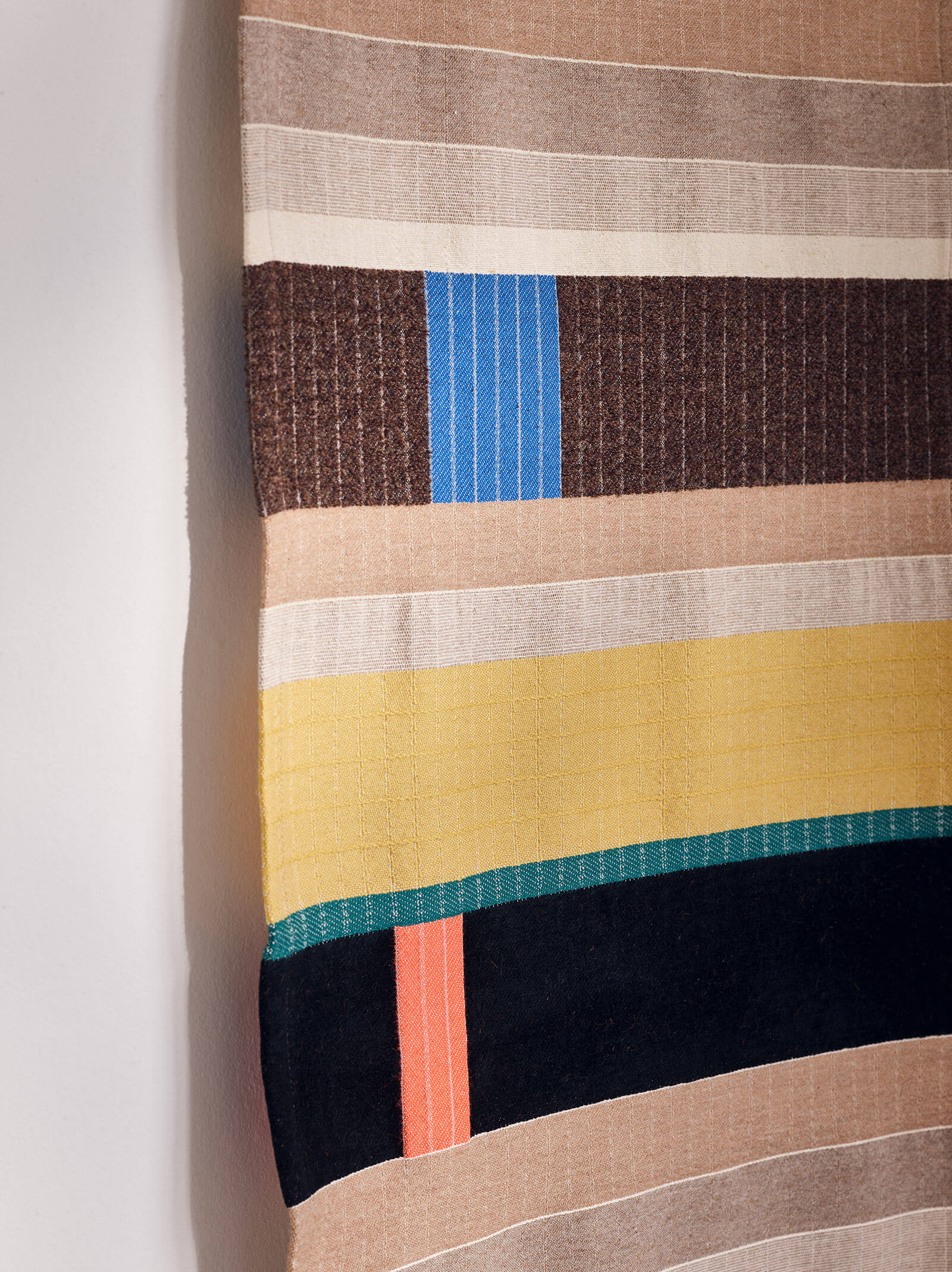 Anni Albers, 'Wall Hanging 1925-2021', 2021 (detail) COURTESY: twentytwentyone / PHOTOGRAPH: Jake Curtis