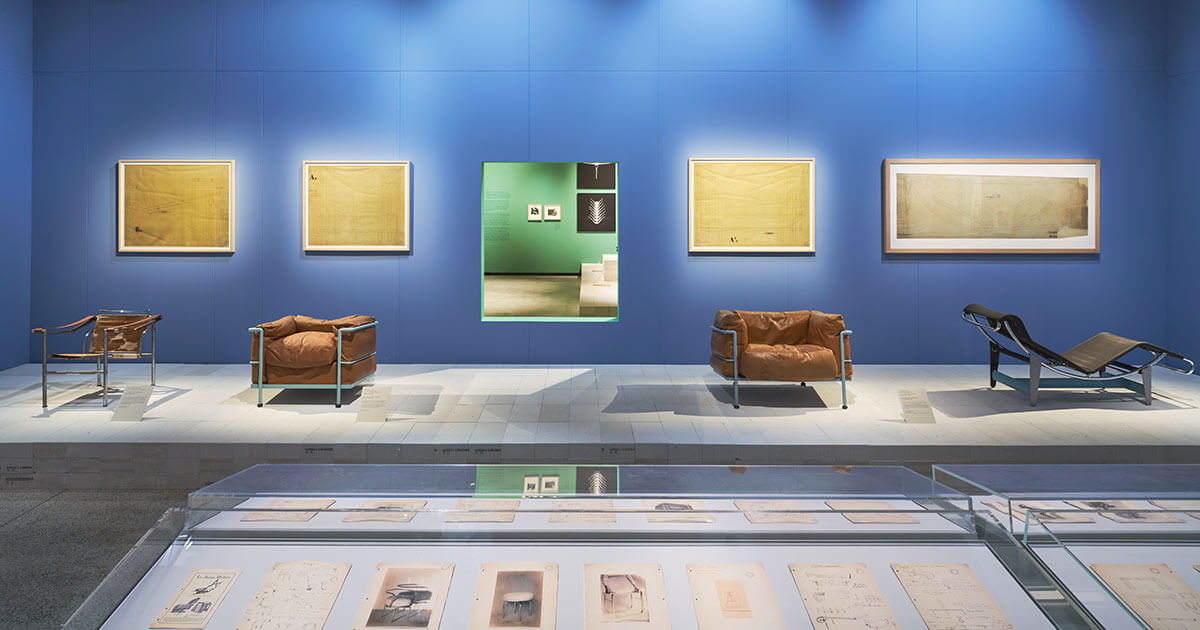 London, UK. 17 June 2021. Cantilever bamboo chair, 1940. Preview of “Charlotte  Perriand: The Modern Life” exhibition at the Design Museum in Kensington. Charlotte  Perriand's (1903-1999) pioneering furniture designs shaped the 20th