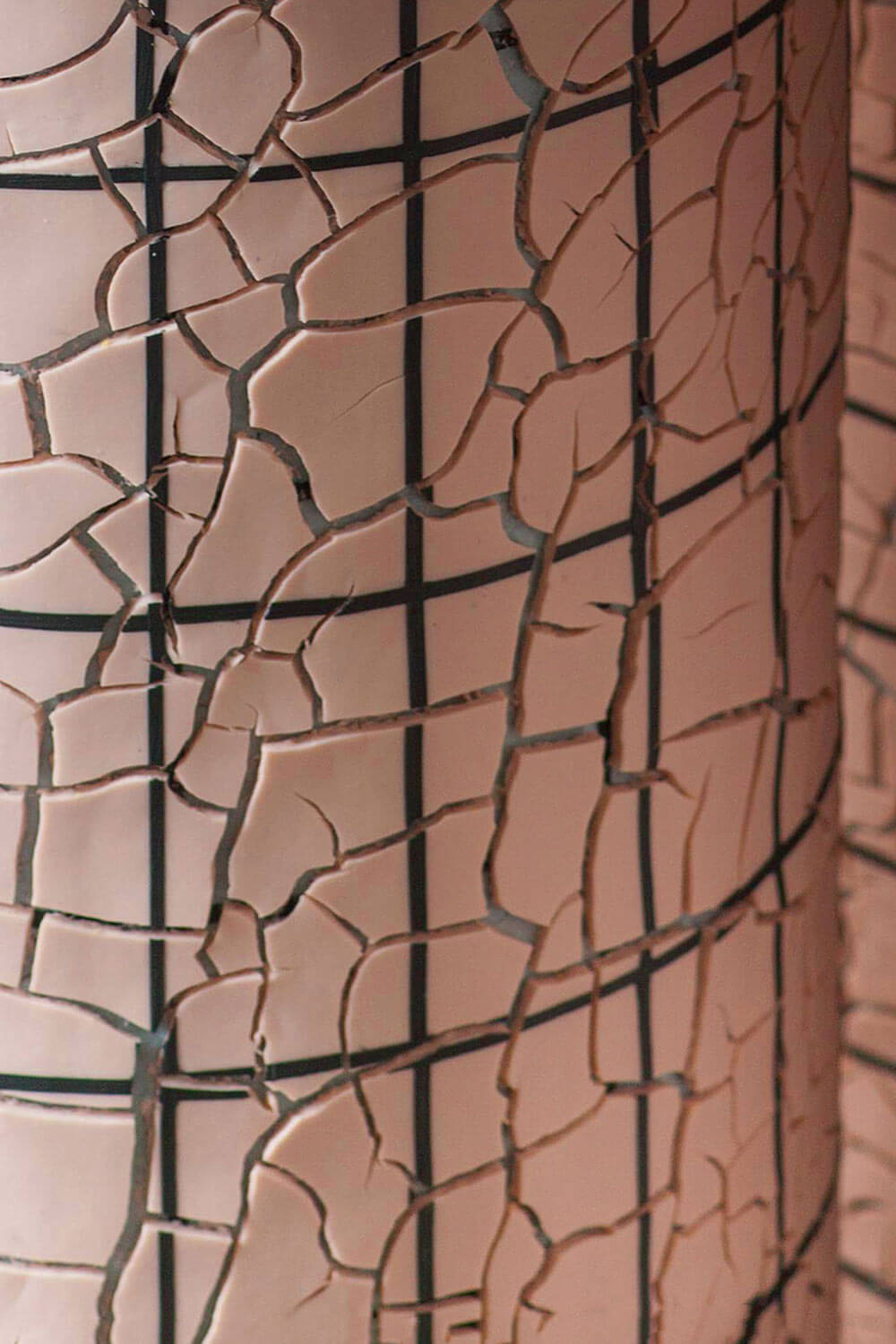 Irina Razumovskaya, ‘GRID Pink Table’, 2021 (detail) COURTESY: Irina Razumovskaya & Aybar Gallery