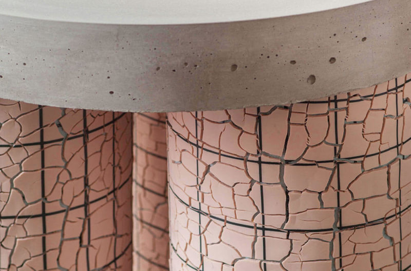 ‘GRID Pink Table’, 2021 by Adrian Madlener