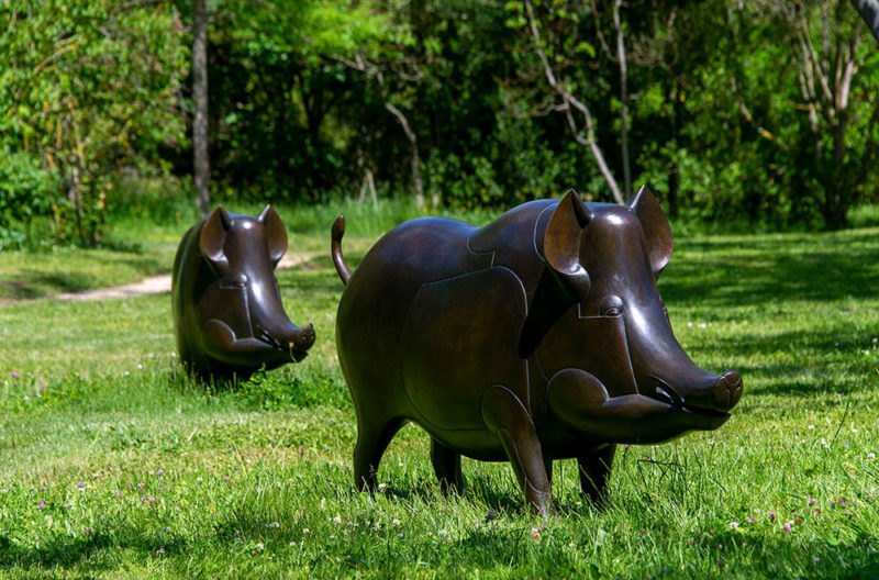 Les Lalanne at Trianon, Versailles by Anna Sansom