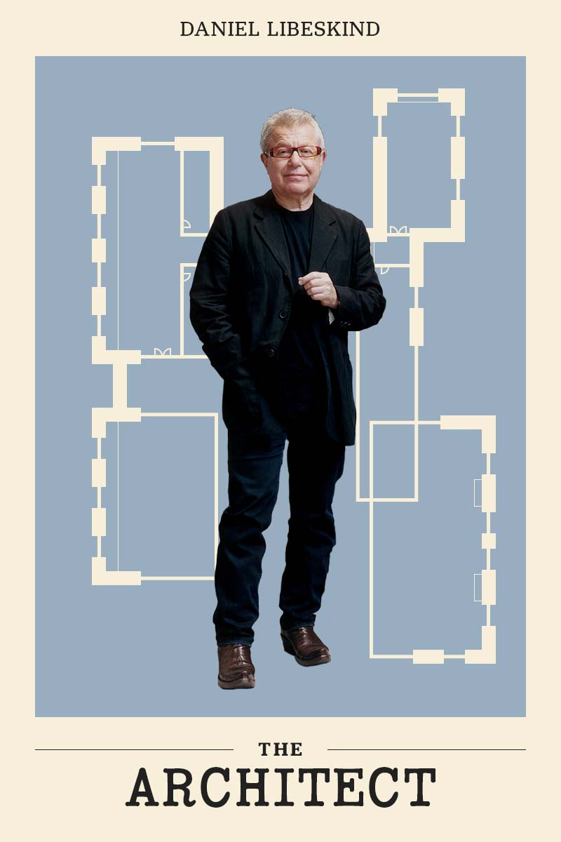 Daniel Libeskind | Polish-American architect, artist, professor and set designer.