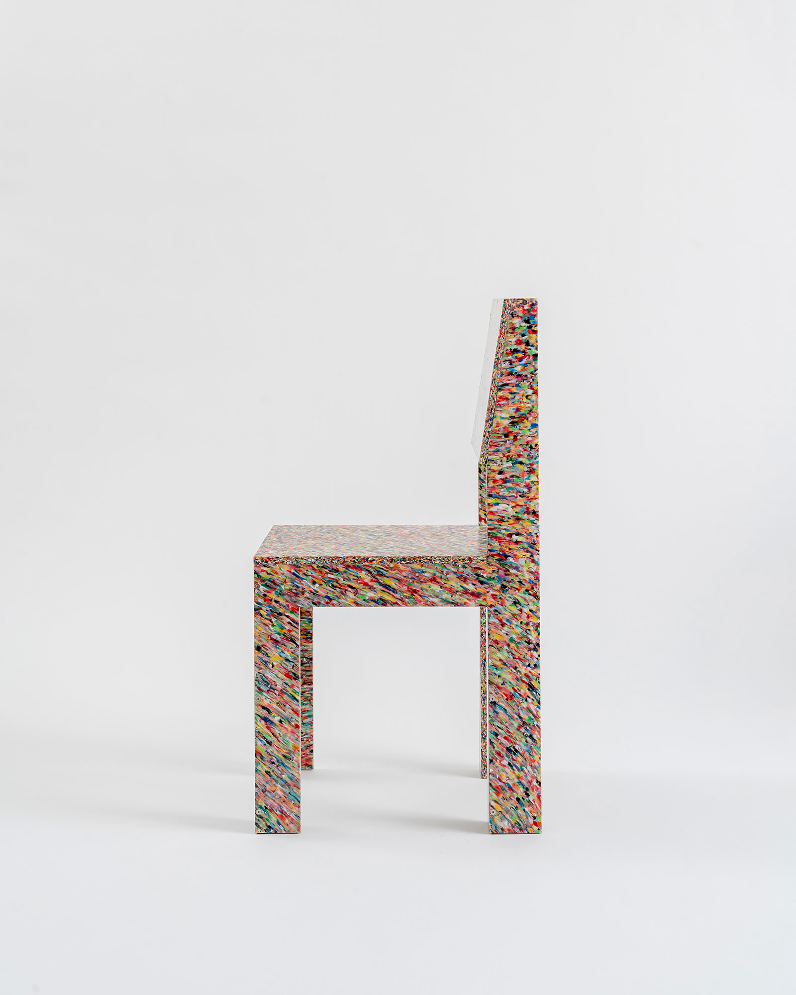 Jane Atfield, 'RCP2' chair, 1992, 2022 COURTESY: Jane Atfield & Emma Scully gallery / PHOTOGRAPH: Sean Davidson