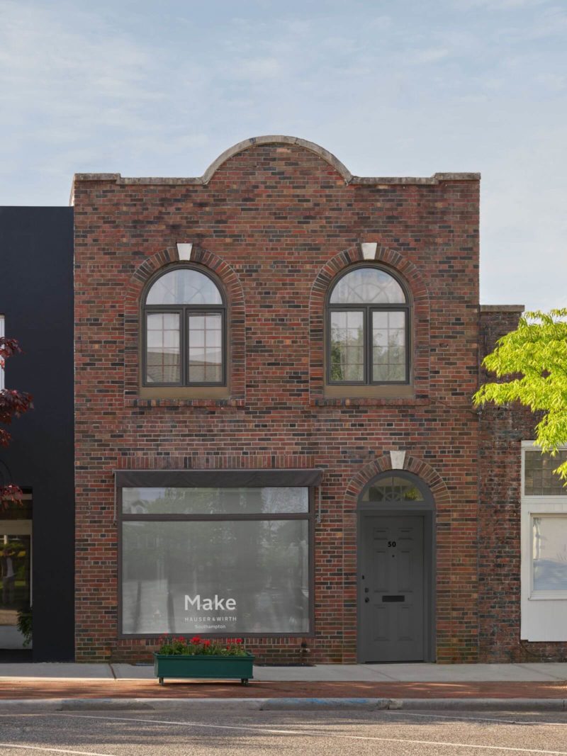 Exterior view, Make Hauser & Wirth, Southampton COURTESY: Make Hauser & Wirth / PHOTOGRAPH: Thomas Barratt