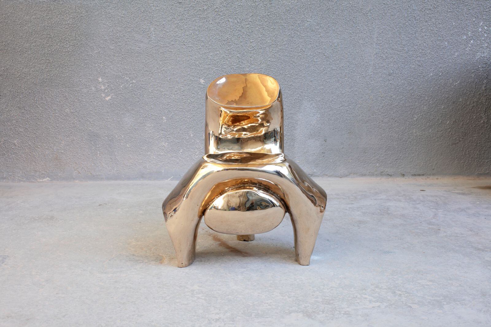 Voukenas Petrides, ‘Volumetric Chair 5’, 2022 COURTESY: Voukenas Petrides & Gallery FUMI / PHOTOGRAPH: Gerasimos Domenikos