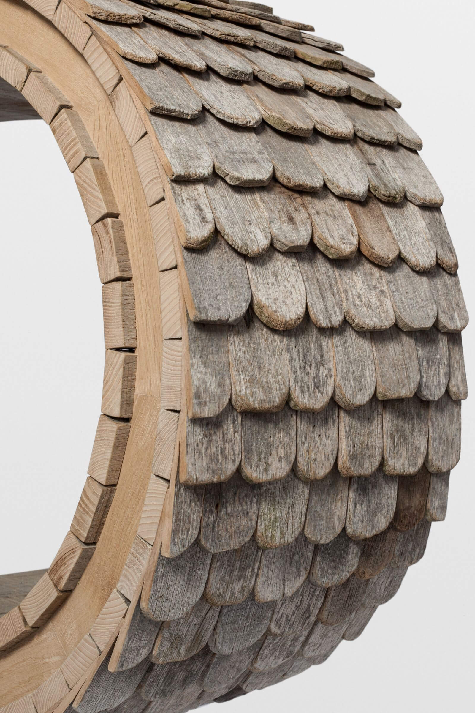 Voukenas Petrides + Lukas Wegwerth, ‘Shingles Console’, 2021 (detail) COURTESY: Voukenas Petrides, Lukas Wegwerth & Gallery FUMI / PHOTOGRAPH: Sandra Gramm