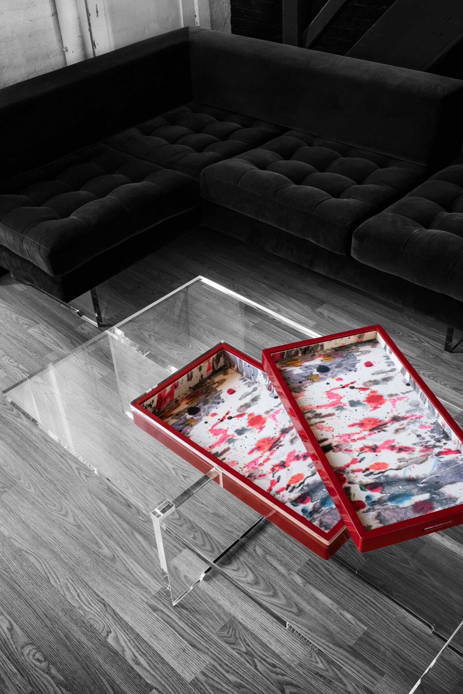 ‘Bienenstock Coffee Table’, 2022 (detail) COURTESY: Vladimir Kagan Design Group