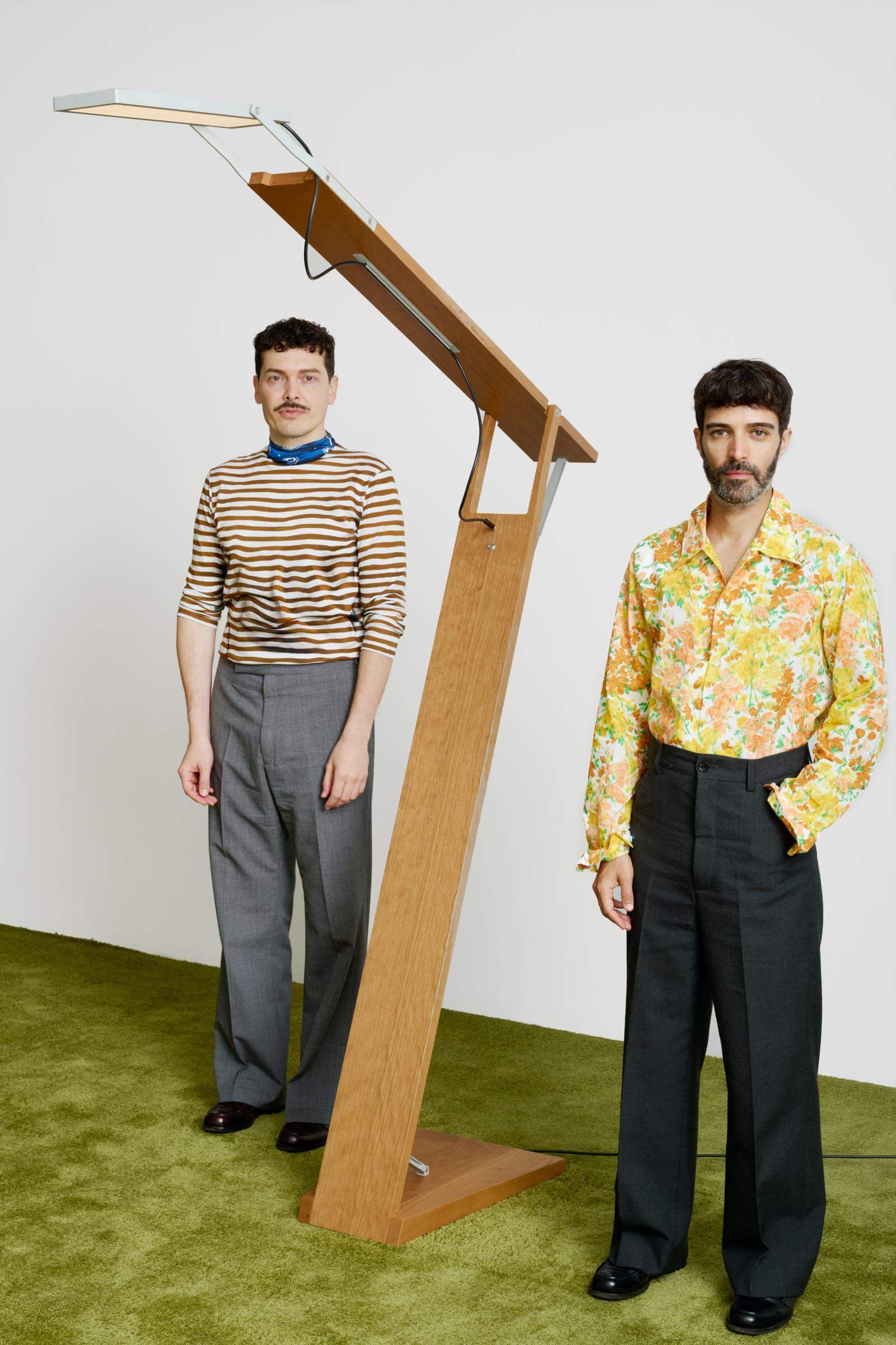 Formafantasma (Simone Farresin & Andrea Trimarchi) COURTESY: Friedman Benda / PHOTOGRAPH: Izzy Leung