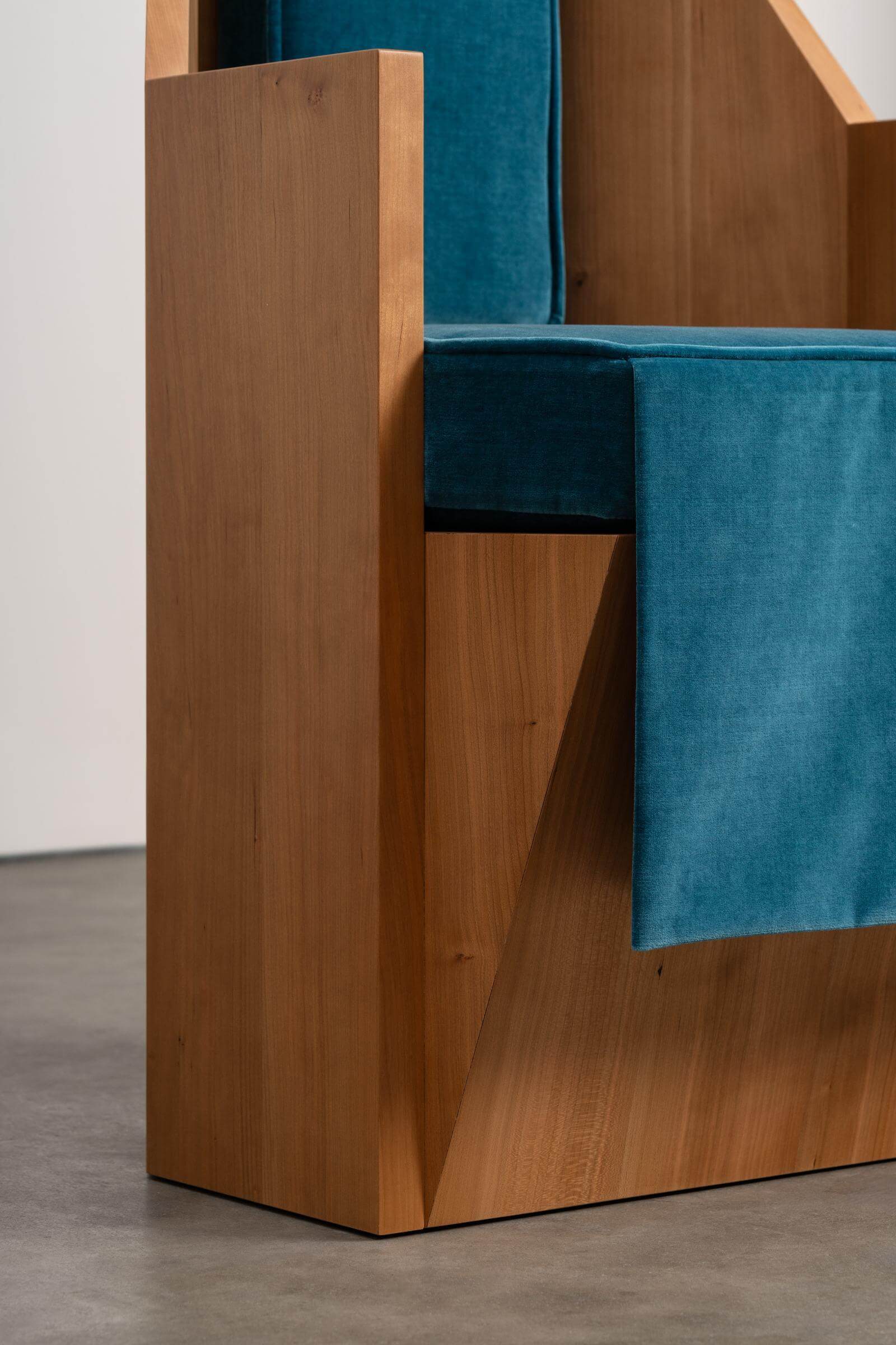 Formafantasma, ‘Chair’, 2024 (detail) COURTESY: Friedman Benda & Formafantasma / PHOTOGRAPH: Marco Cappelletti