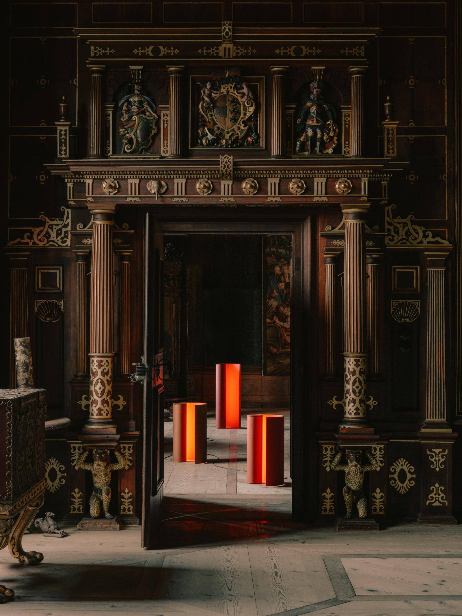 Exhibition view with work by Sabine Marcelis COURTESY: Sabine Marcelis & Schloss Hollenegg for Design / PHOTOGRAPH: Julius Hirtzberger