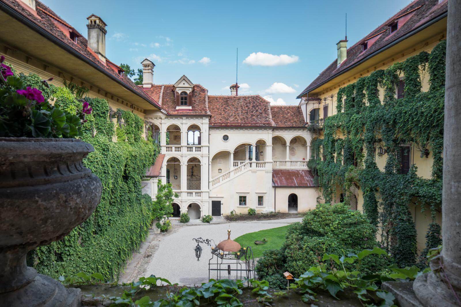 Schloss Hollenegg COURTESY: Schloss Hollenegg Design PHOTOGRAPH: Leonhard Hilzensauer