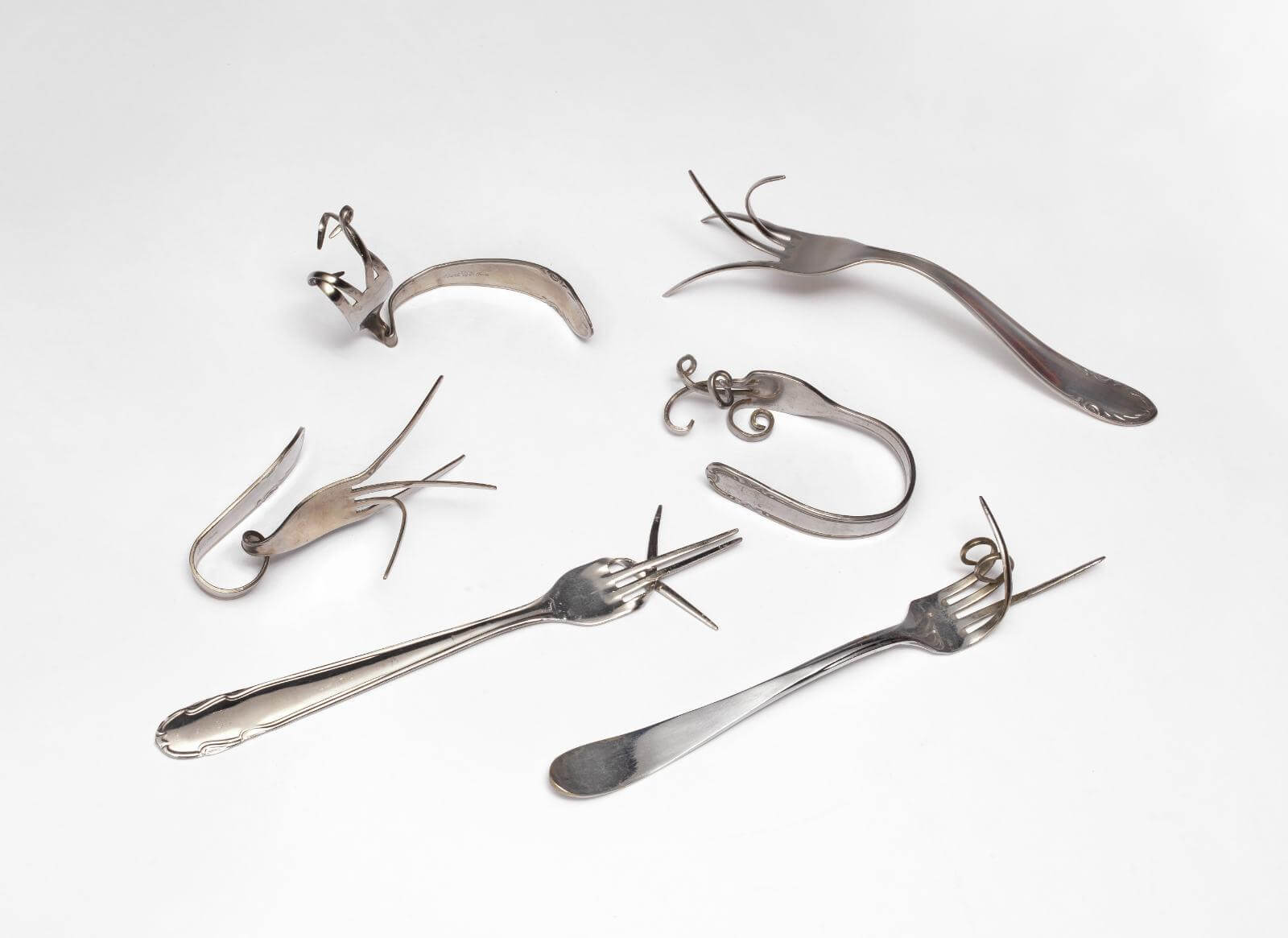 Bruno Munari, ‘Forchette parlanti’, 1958 COURTESY: © The Artist & Corraini Edizioni & Centre Pompidou, MNAM-CCI/Georges Meguerditchian/Dist. GrandPalaisRmn