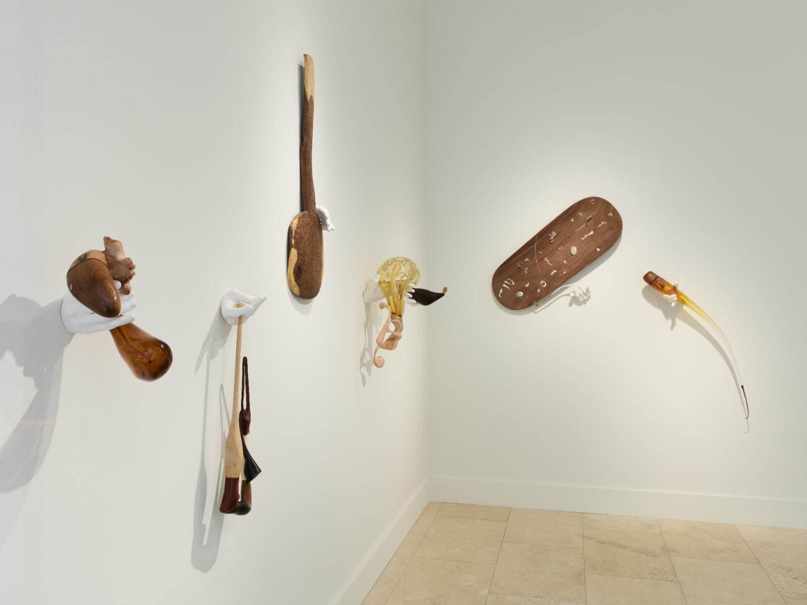 Exhibition view 'Glowing Phalanges' by Ahmed Umar COURTESY: © The Artist & Holtermann Fine Art / PHOTOGRAPH: Ollie Hammick