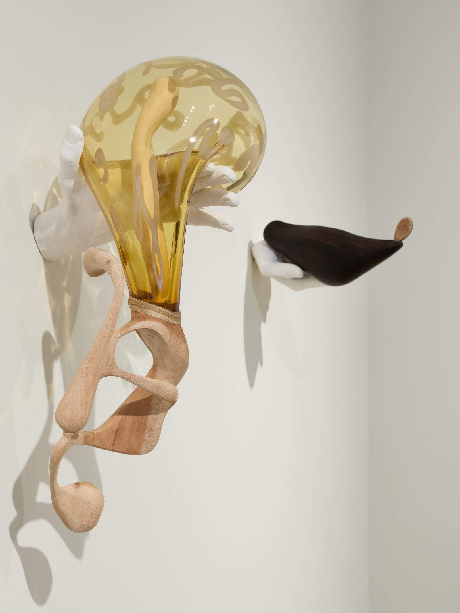 Exhibition view 'Glowing Phalanges' by Ahmed Umar COURTESY: © The Artist & Holtermann Fine Art / PHOTOGRAPH: Ollie Hammick