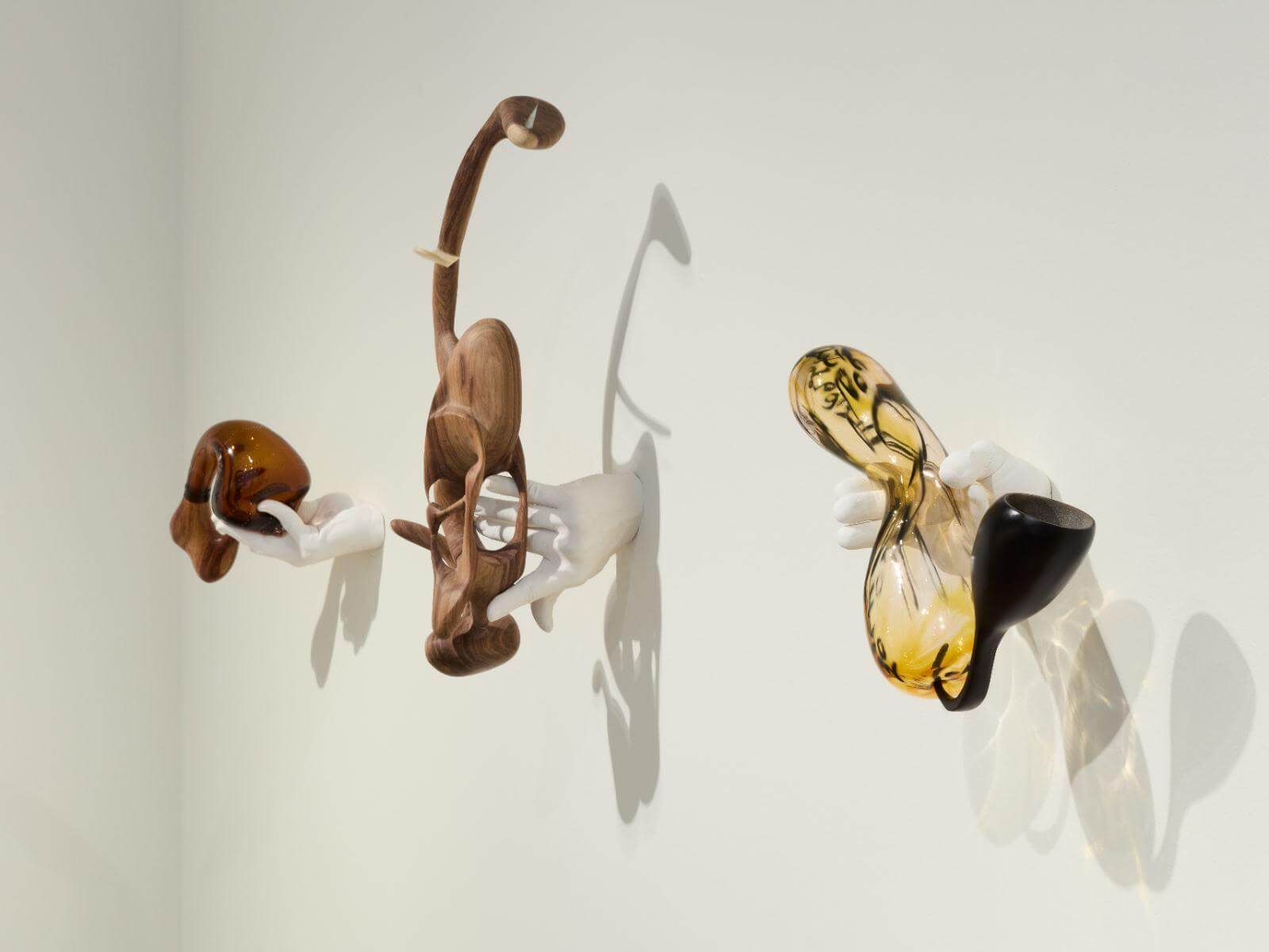 Exhibition view 'Glowing Phalanges' by Ahmed Umar COURTESY: © The Artist & Holtermann Fine Art / PHOTOGRAPH: Ollie Hammick