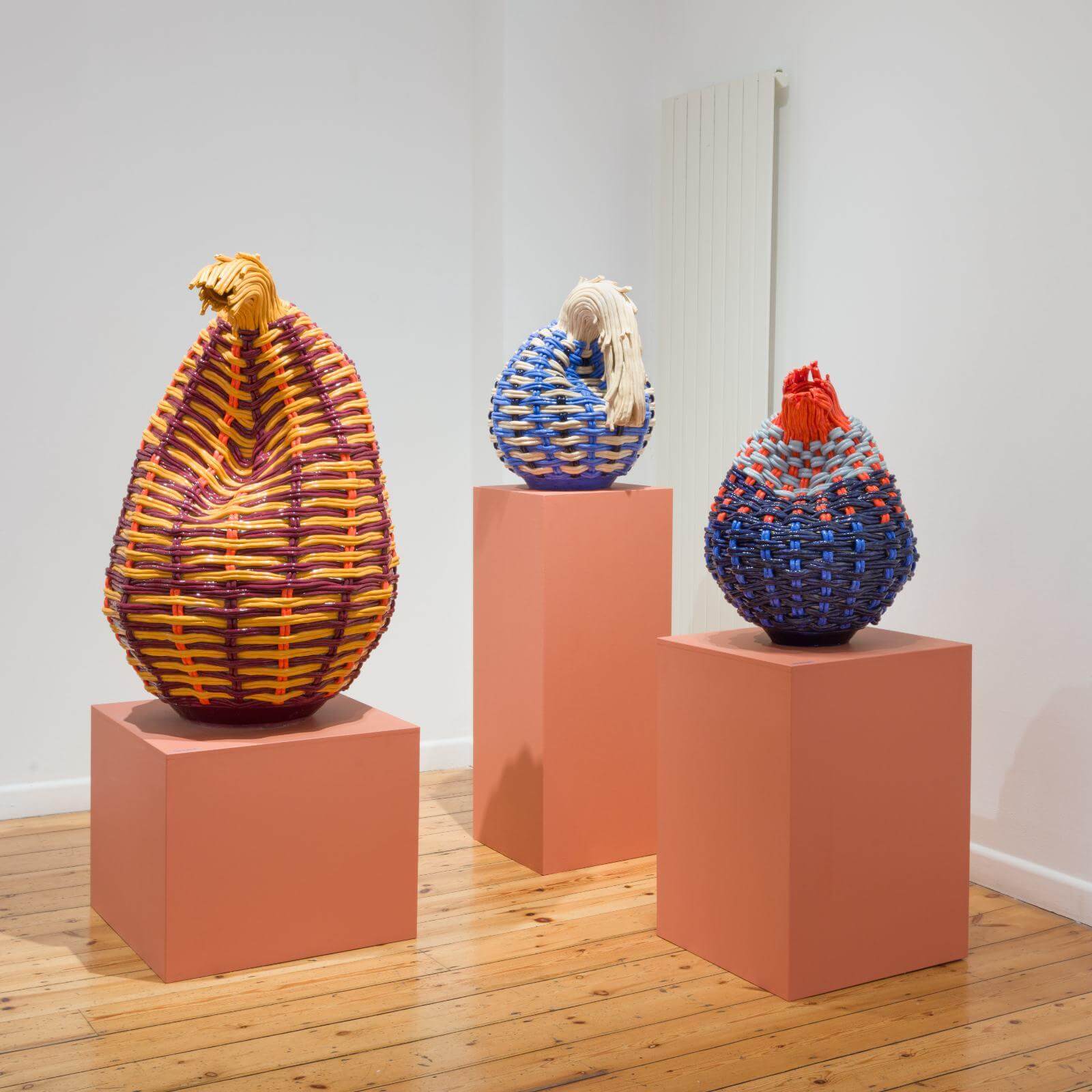 Exhibition view 'Xanthe Somers and Yacout Hamdouch: Poetic Threads' COURTESY: © The Artists & October Gallery London