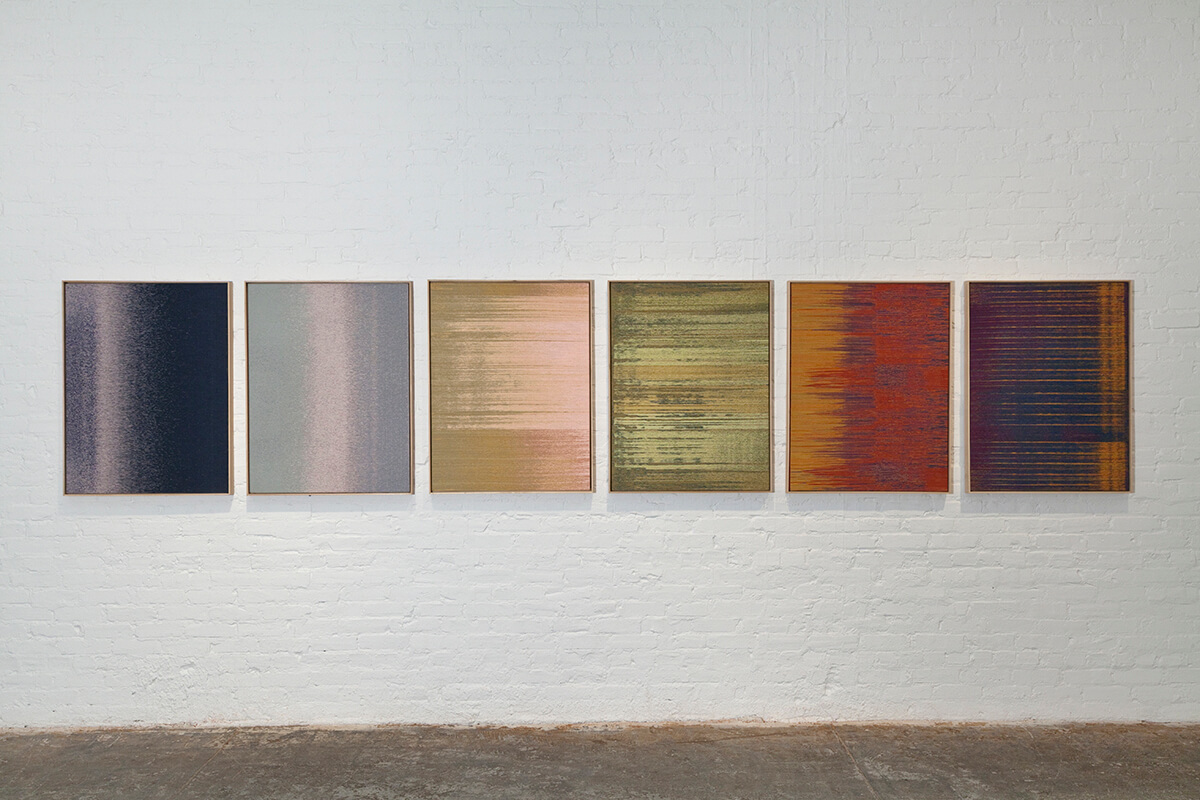 Mika Tajima, ‘Negative Entropy’, 2012 COURTESY: © The Artist & The Fabric Workshop and Museum / PHOTOGRAPH: Carlos Avendaño