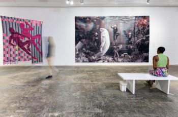 You Stretched Diagonally Across It: Contemporary Tapestry by Adrian Madlener