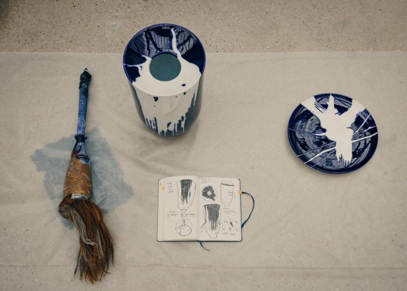 Elements of the creative process, Fabienne Verdier, Manufacture de Sèvres COURTESY: Fabienne Verdier, Manufacture de Sèvres © Laura Stevens