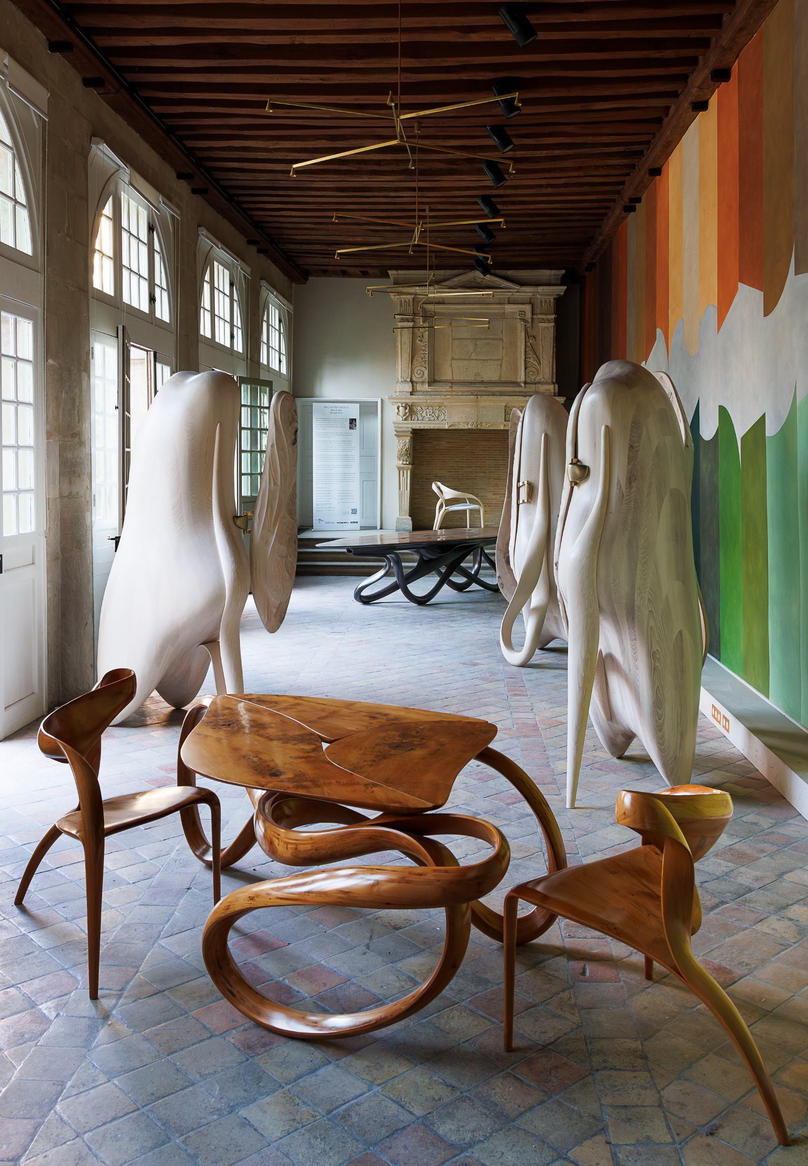 Exhibition view, Joseph Walsh ‘Arcanum Formae’ at Hôtel de Sully, 2026 COURTESY: © The Artist / PHOTOGRAPH: © Alice Casenave