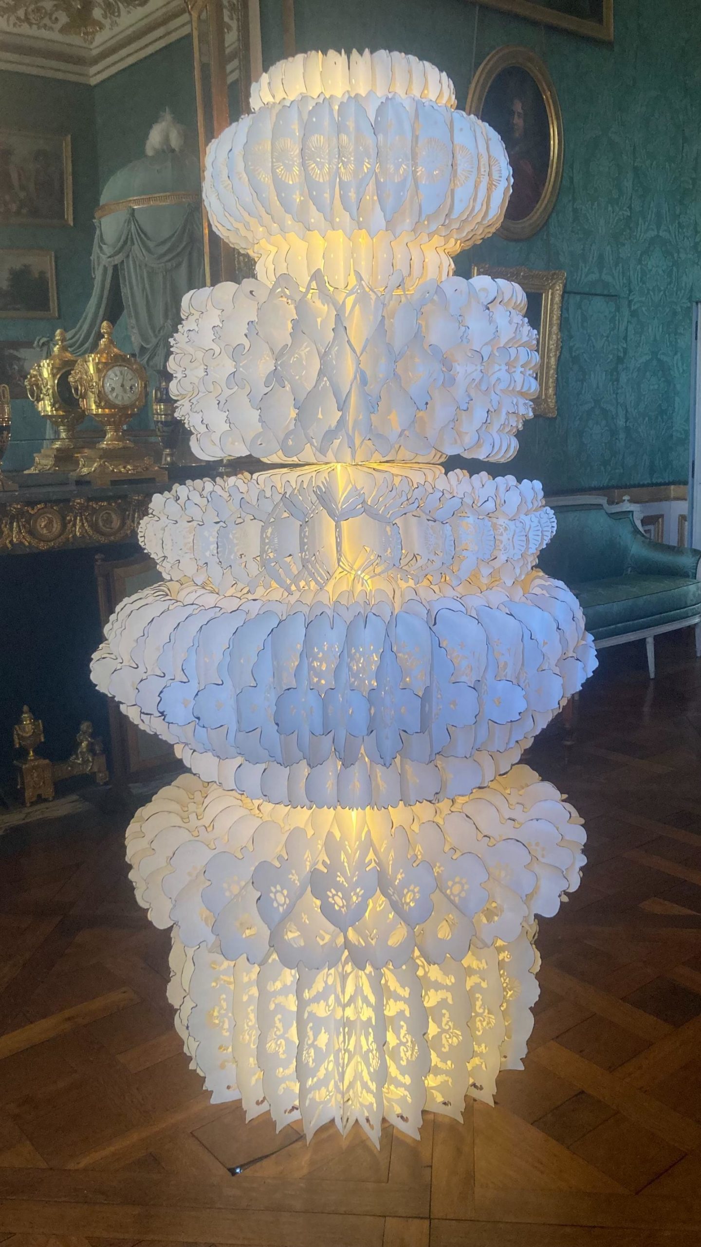 Lee Sun, ‘Ornament in Translation’, 2026 at Hanjimania in the Hôtel de la Marine COURTESY: © The Artist / PHOTOGRAPH: Anna Sansom