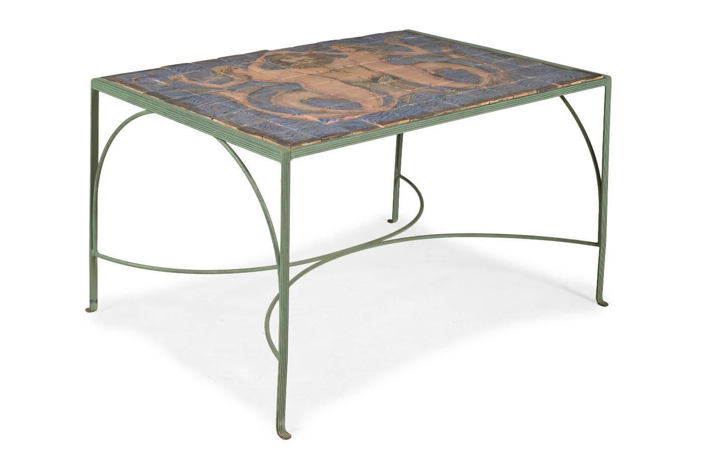 ‘A Tiled Table’, circa 1985 by TDE Editorial Team